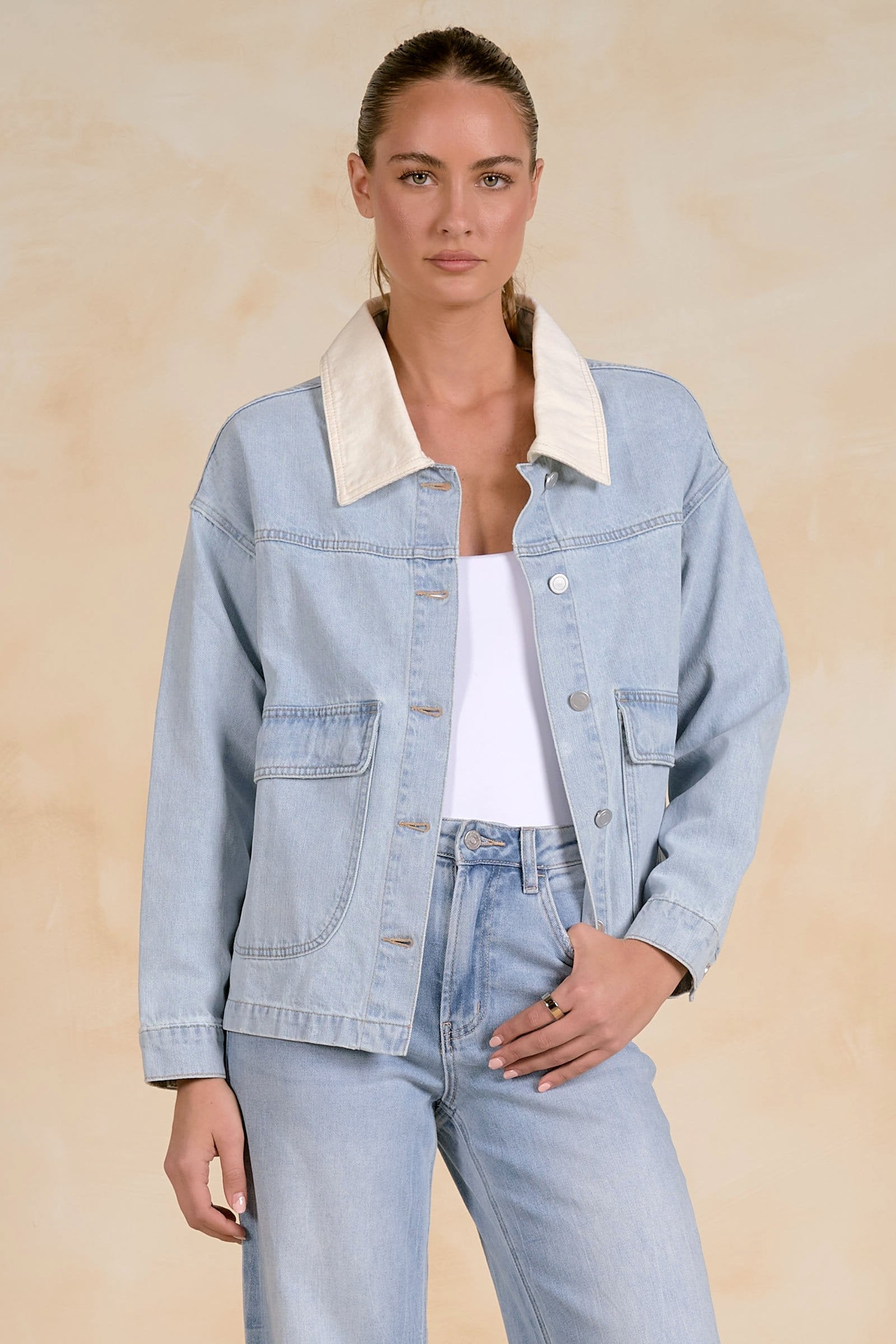 The Everyday Light Wash Denim Jacket
