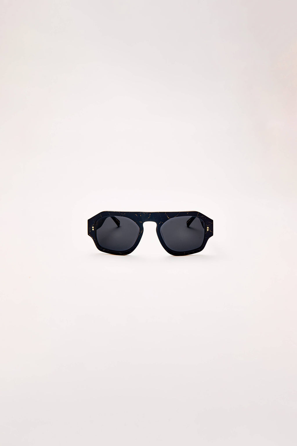 Louie Nouveau Noir Aviator Sunglasses