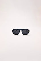 Louie Nouveau Noir Aviator Sunglasses