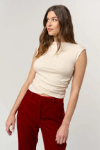 Carine Shirred Rib Tank