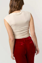 Carine Shirred Rib Tank