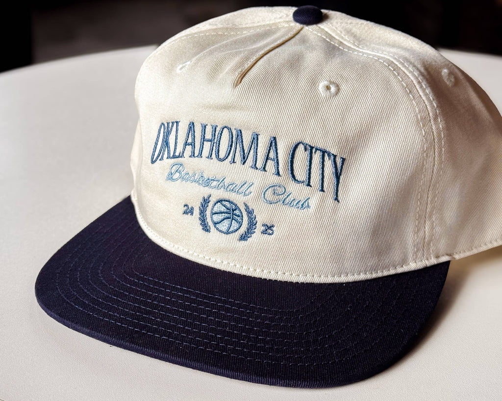 Oklahoma City Thunder Basketball Snapback Hat