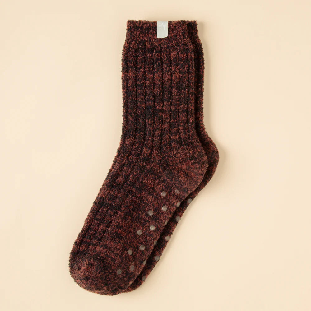 Cozy Marshmallow Crew Socks