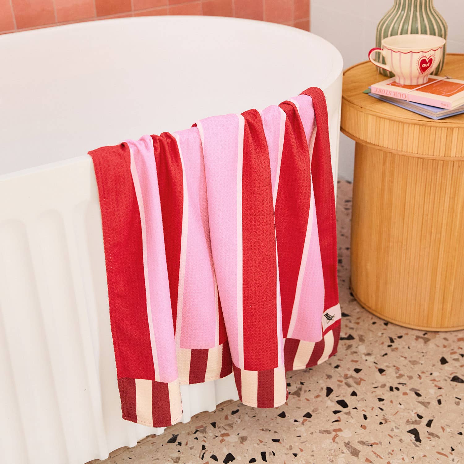 Dock & Bay Quick Dry Bath Towel – Cherry Bomb