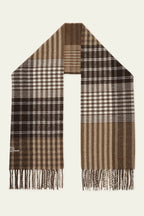 Signature Patchwork Check Scarf