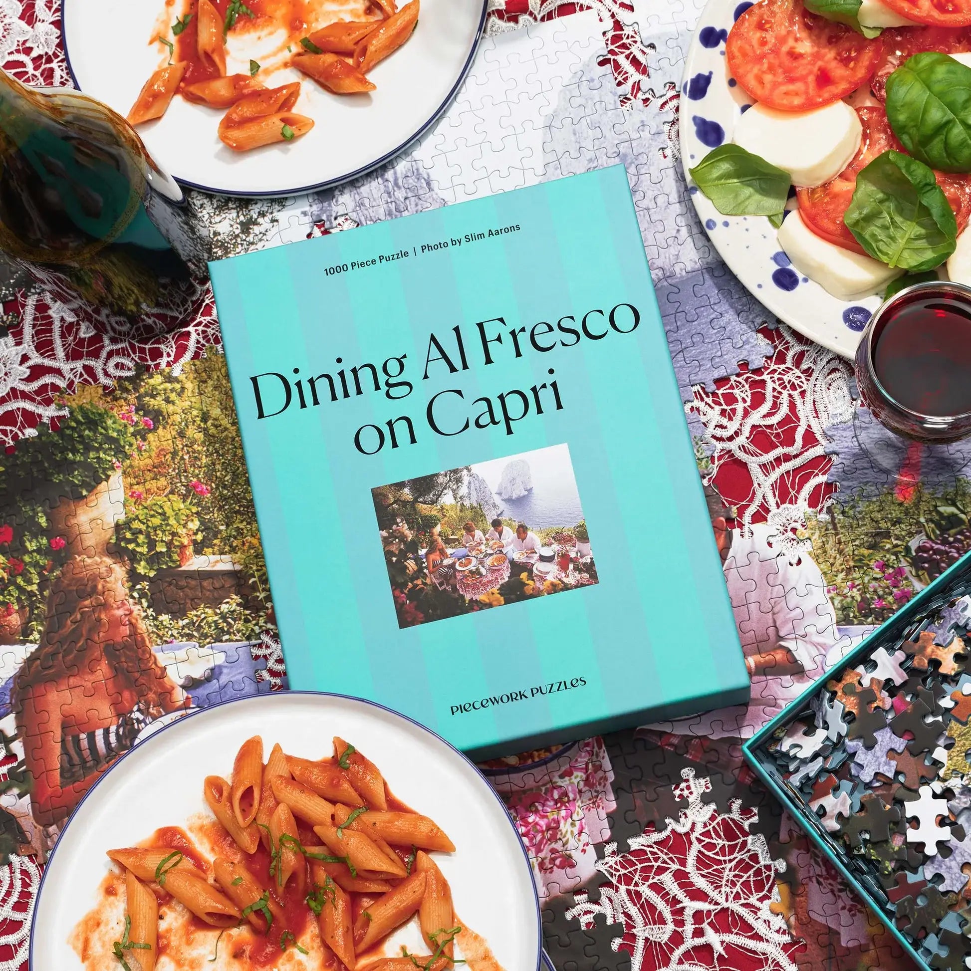 Dining Al Fresco Slim Aarons Puzzle