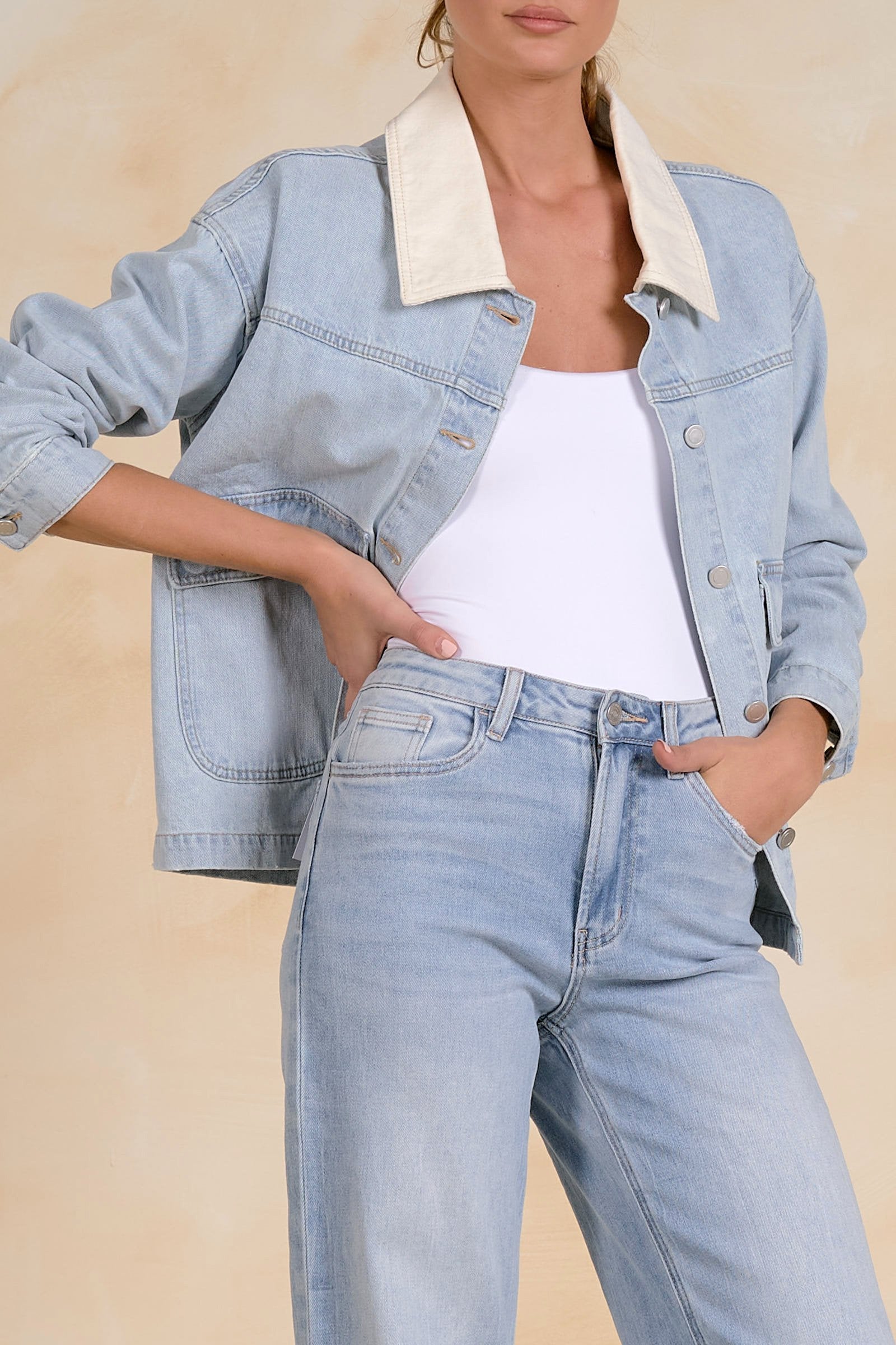 The Everyday Light Wash Denim Jacket