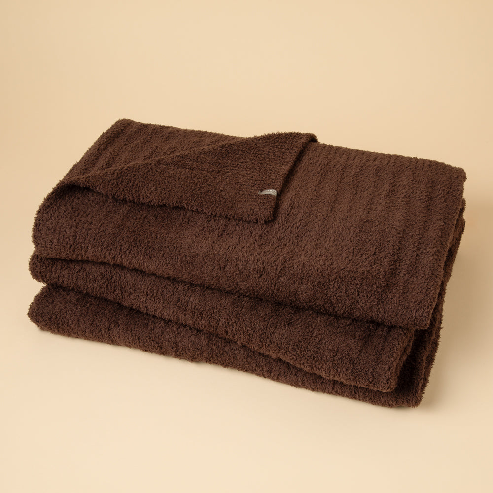 Marshmallow Rib Knit Blanket