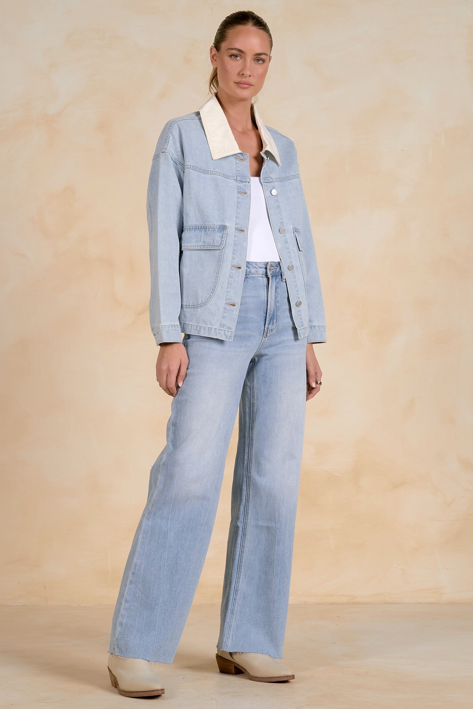 The Everyday Light Wash Denim Jacket