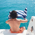 Dock & Bay Quick Dry Beach Towel – Cabana Whitsunday Blue