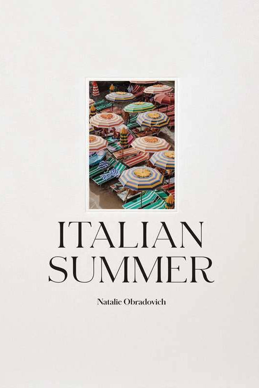 Italian Summer Coffee Table Book