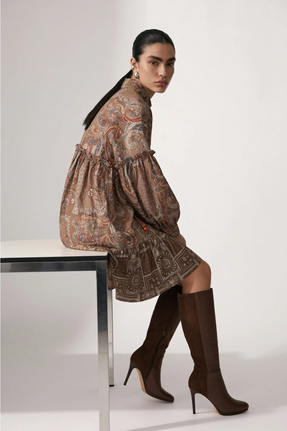 The Marais Paisley Dress