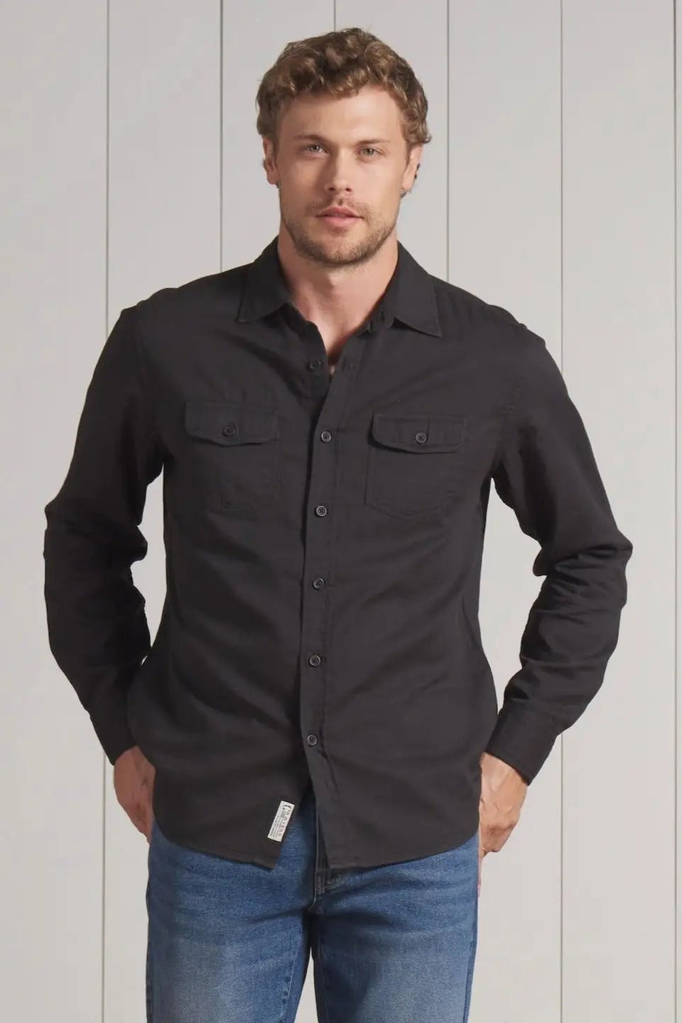 Brando Lightweight Double Cloth Shirt
