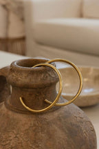 Large Gold Hoops