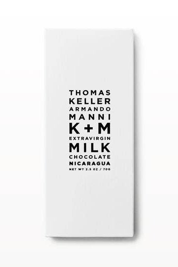 Thomas Keller Extravirgin Milk Chocolate Nicaragua Bar