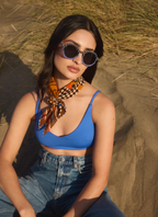 Millie Pool Boy Blues Sunglasses