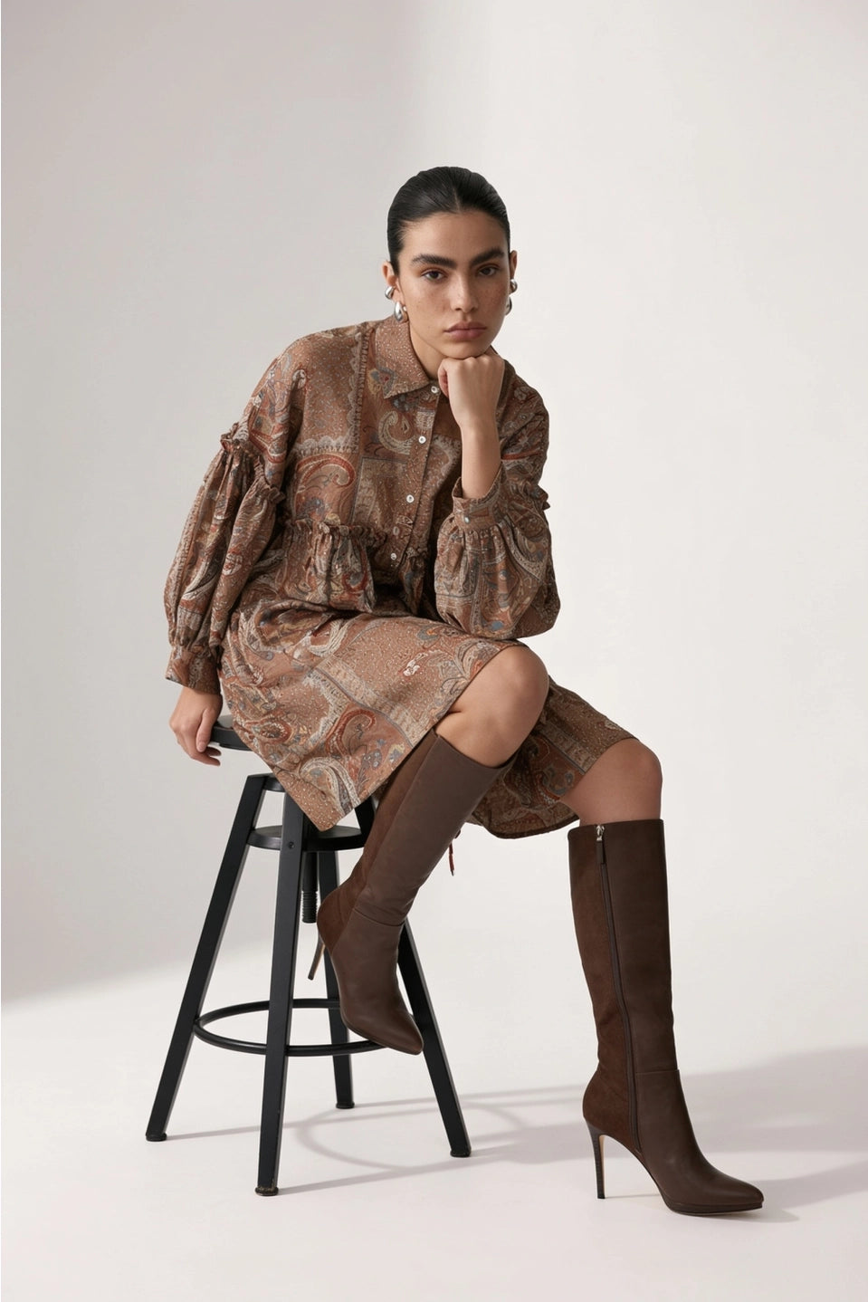 The Marais Paisley Dress
