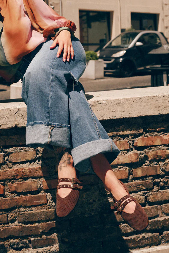 Baylee Grommet Ballet Flat