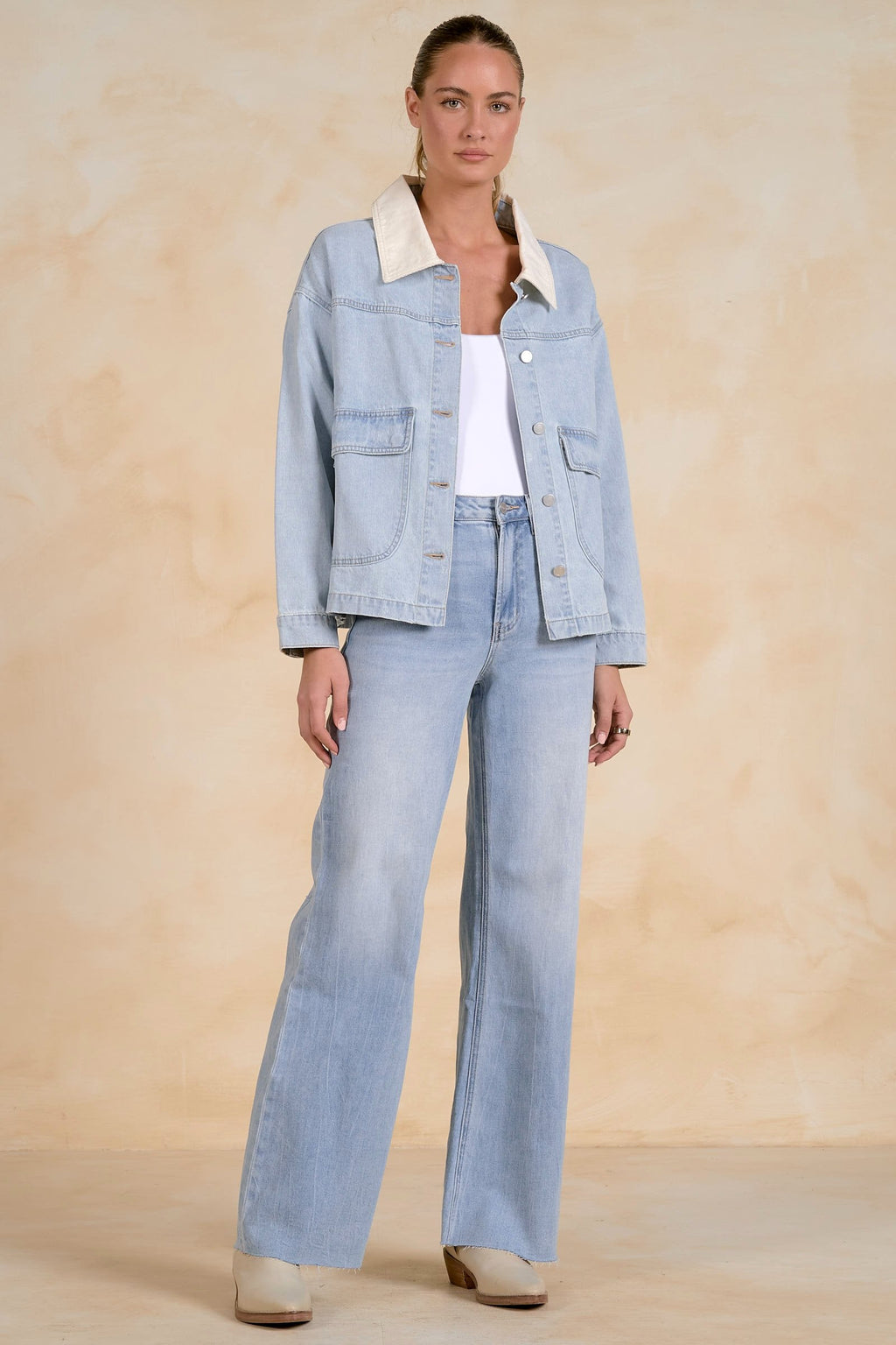 The Everyday Light Wash Denim Jacket