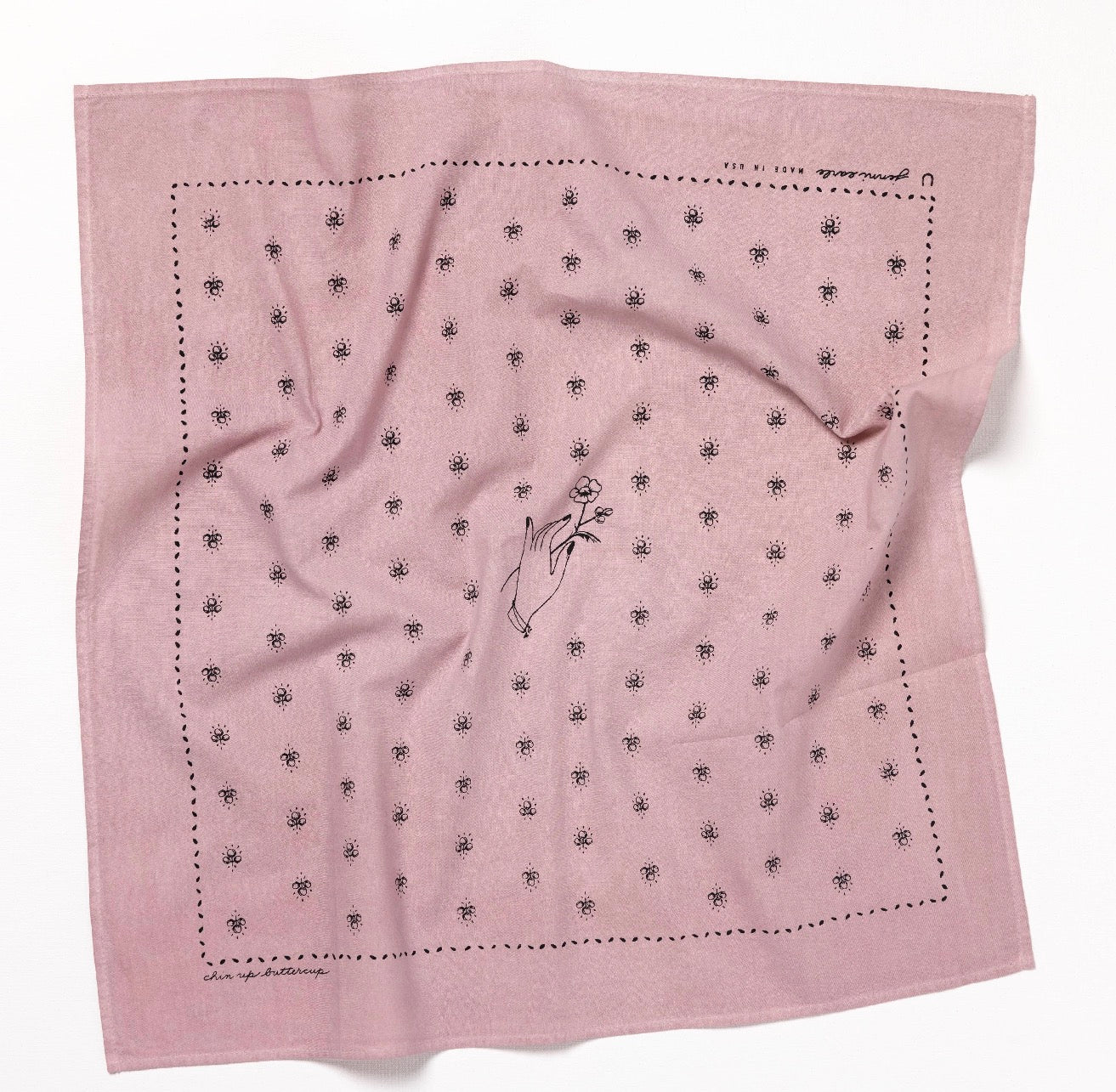 Chin Up Buttercup Bandana