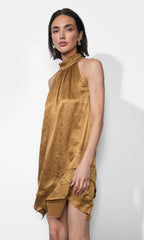 Quinn Tiered Asymetric Hem Mini Dress