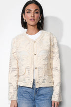 Sutton Open Crochet Cardigan