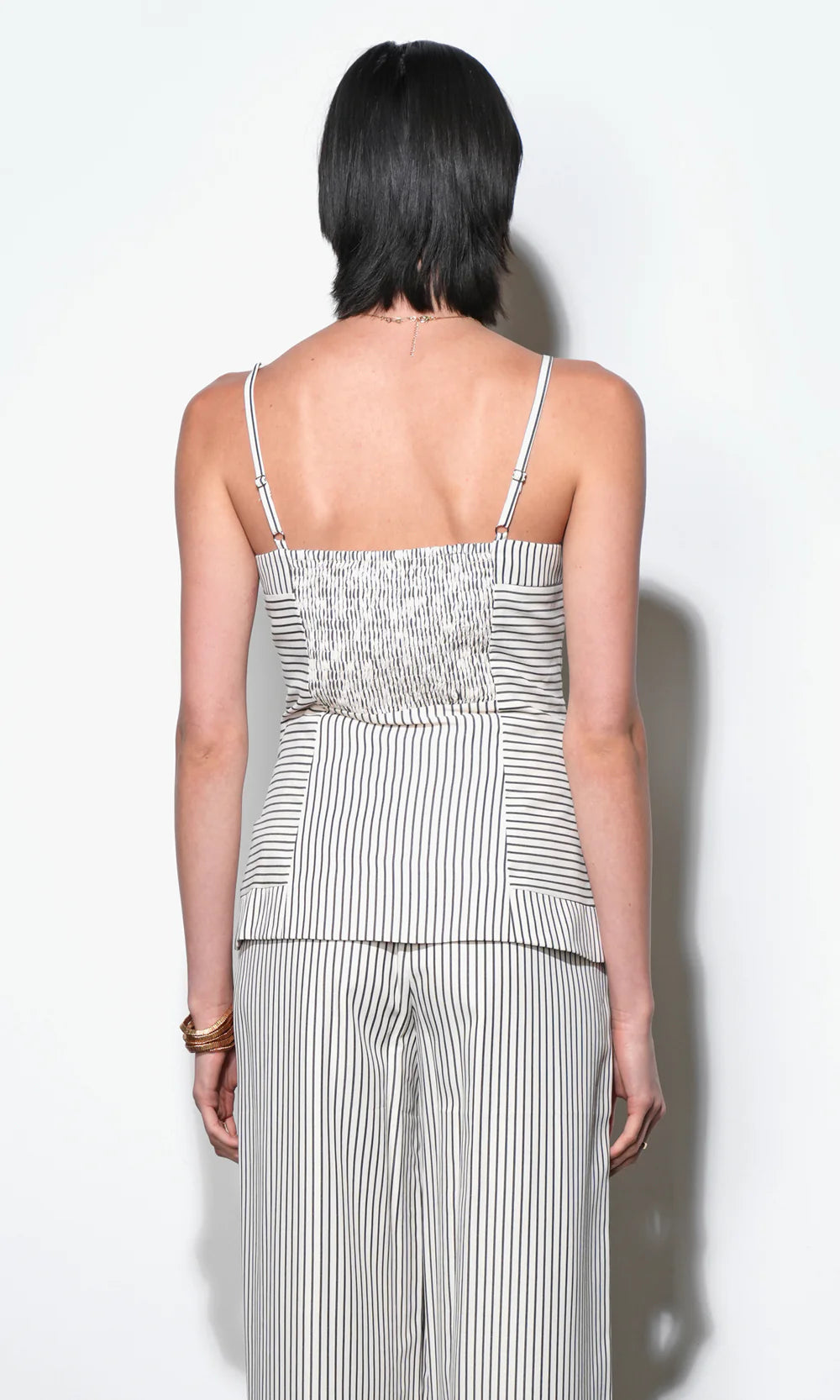 Sandi Button Front Top