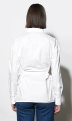 Naira Side Open Drawstring Shirt