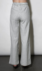 Isla Wide Leg Knit Pull Up Pants