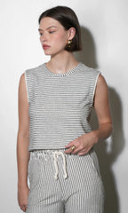 Daphne Sleeveless Knit Shell Top
