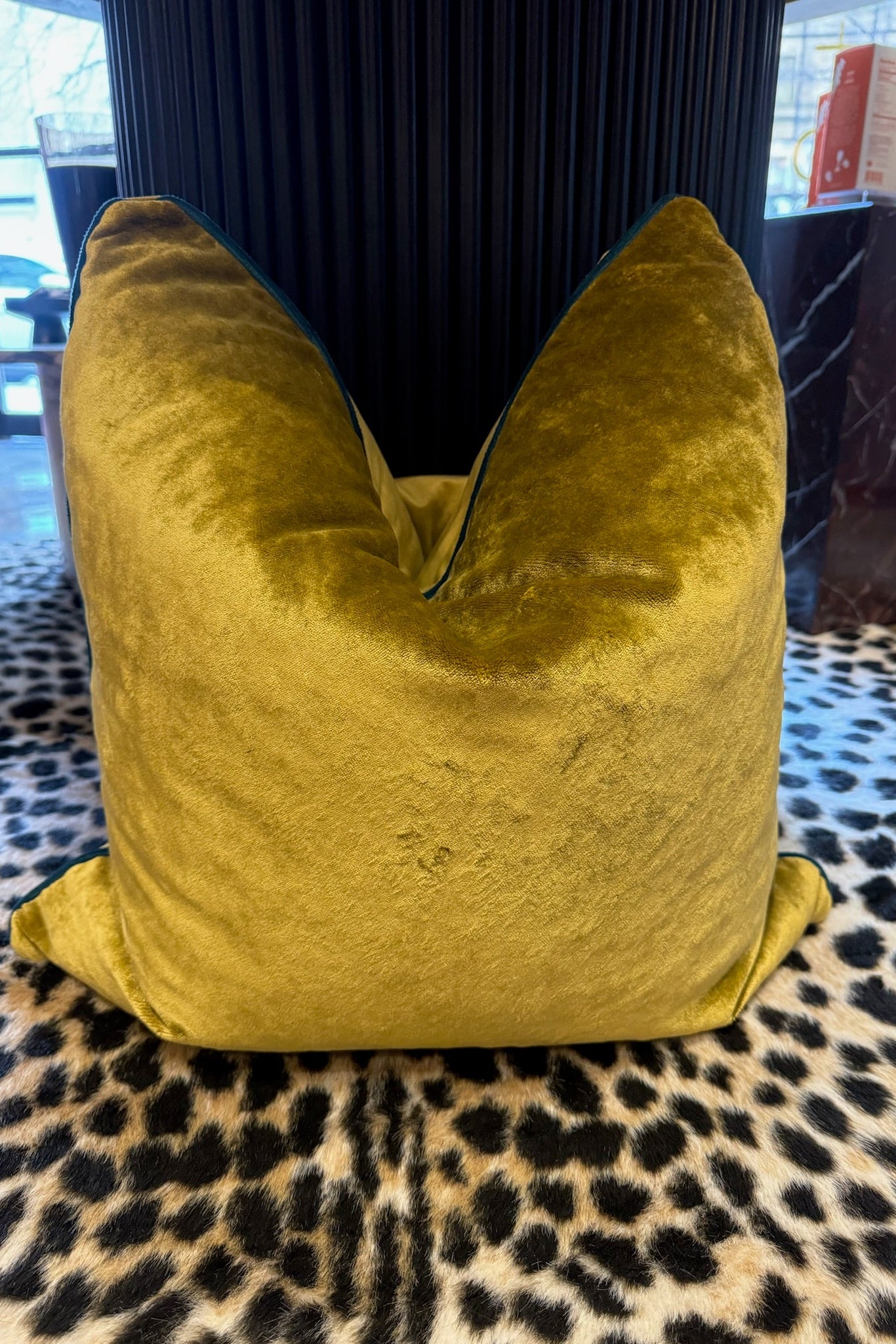 Chartreuse Accent Pillow