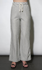 Isla Wide Leg Knit Pull Up Pants