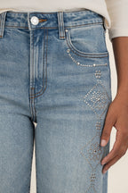 Fay High Rise Ankle Straight Leg