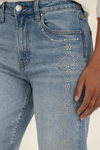 Fay High Rise Ankle Straight Leg