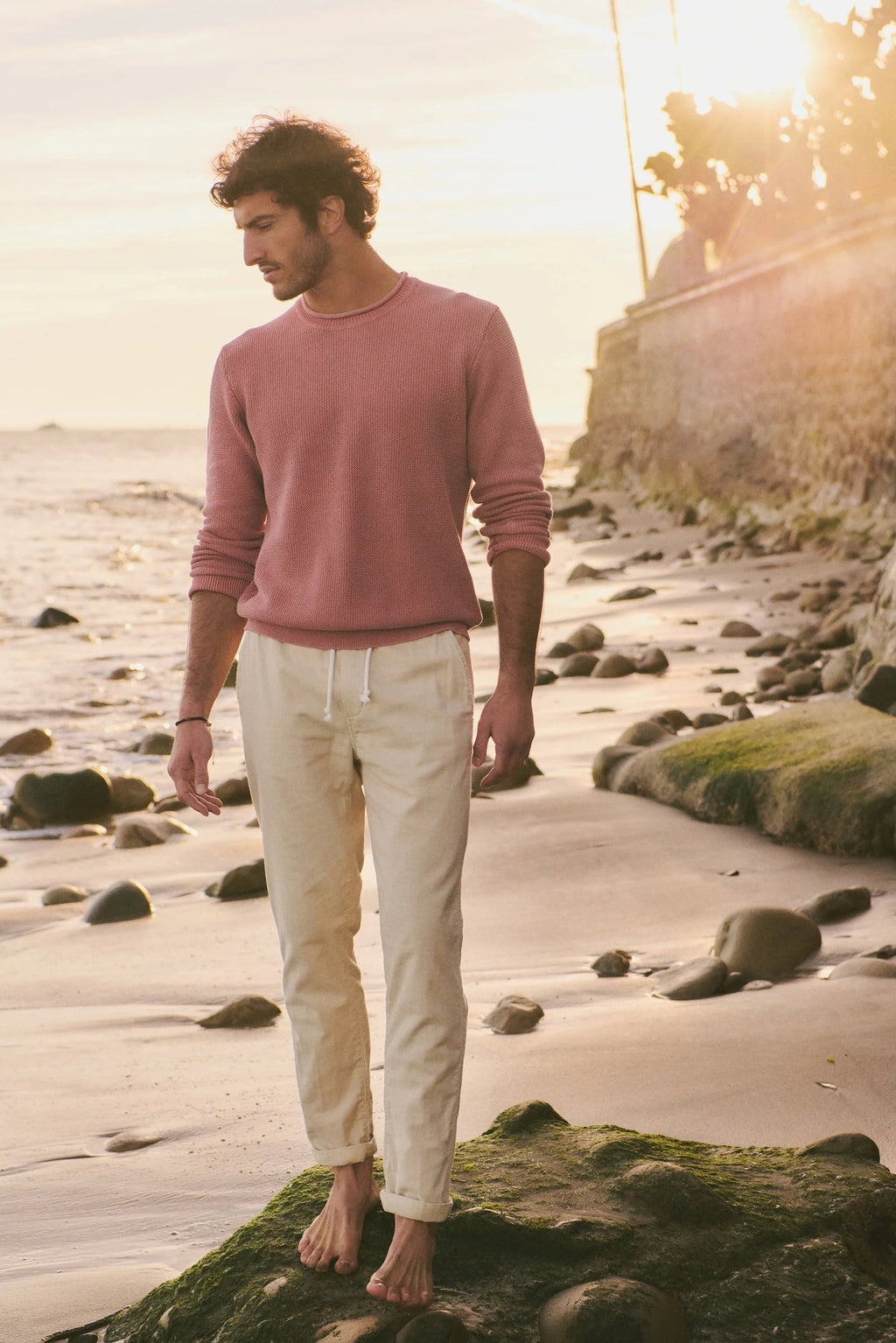 Saturday Slim Straight Stretch Beach Pant