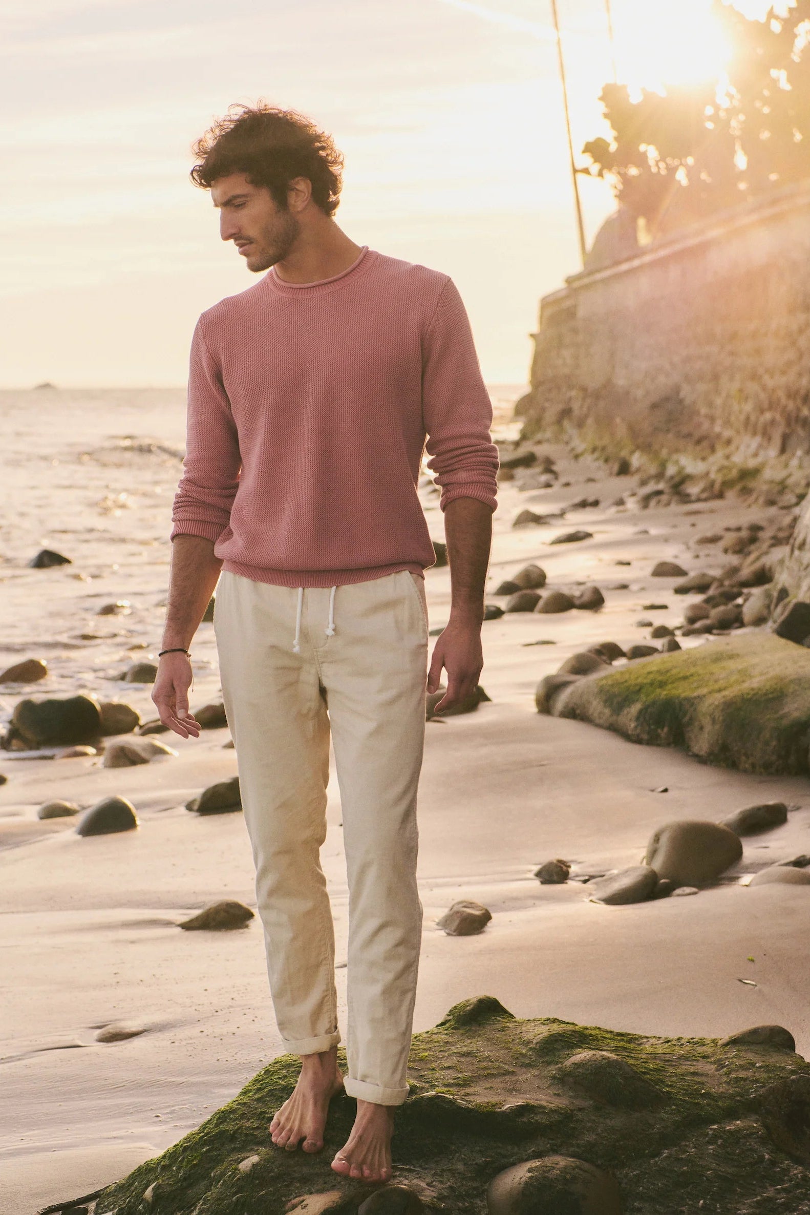Saturday Slim Straight Stretch Beach Pant