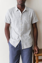 Stretch Selvage Short Sleeve Shirt