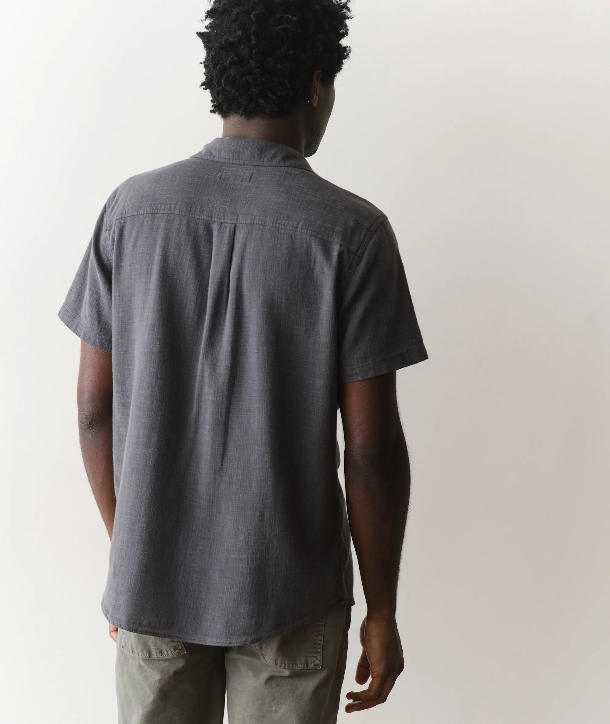 Stretch Selvage Short Sleeve Shirt