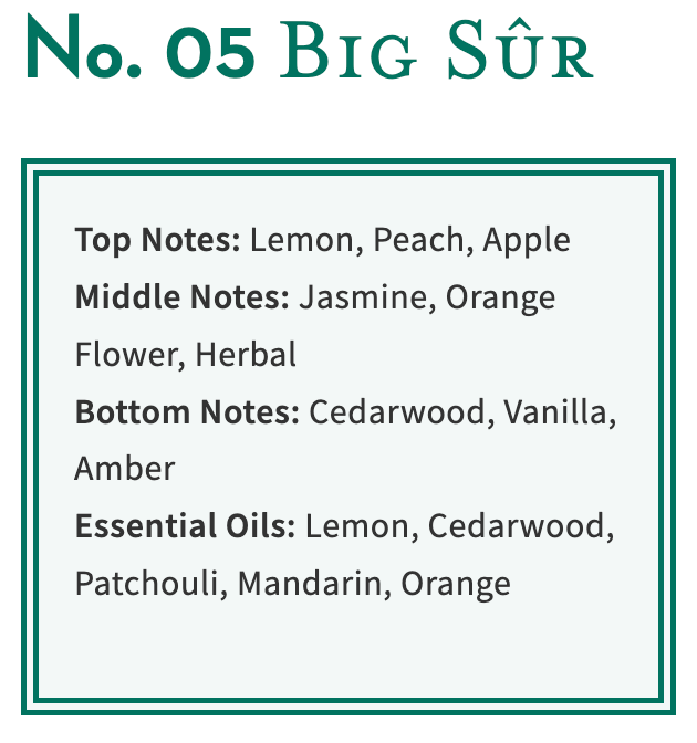 LINDEN & LONDON | No. 05 Big Sur Fabric Softener