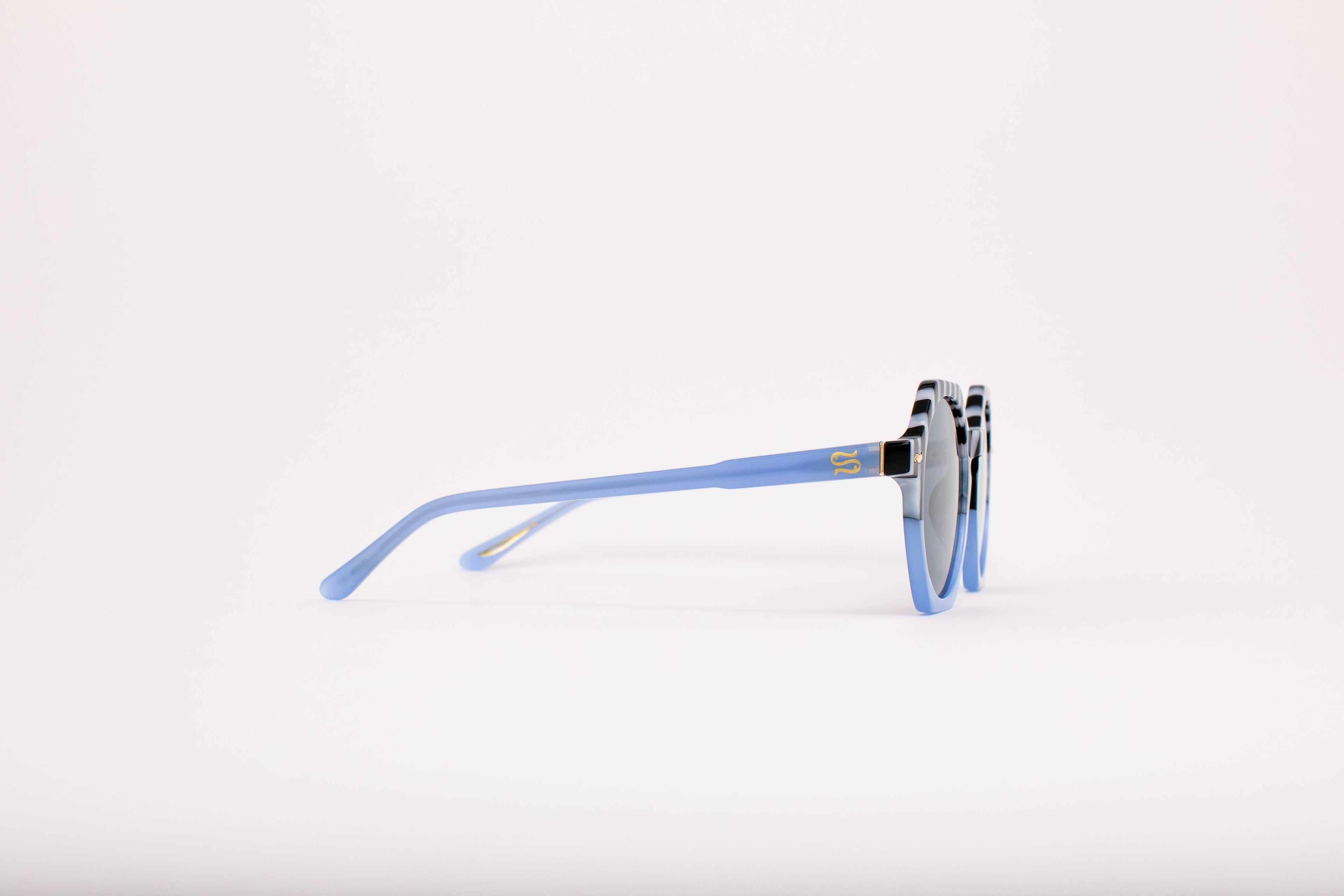 Millie Pool Boy Blues Sunglasses