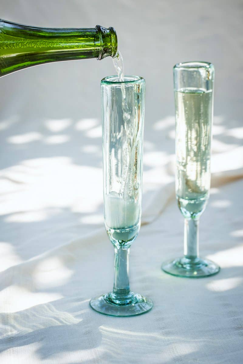 Artisan Made Champagne Flute