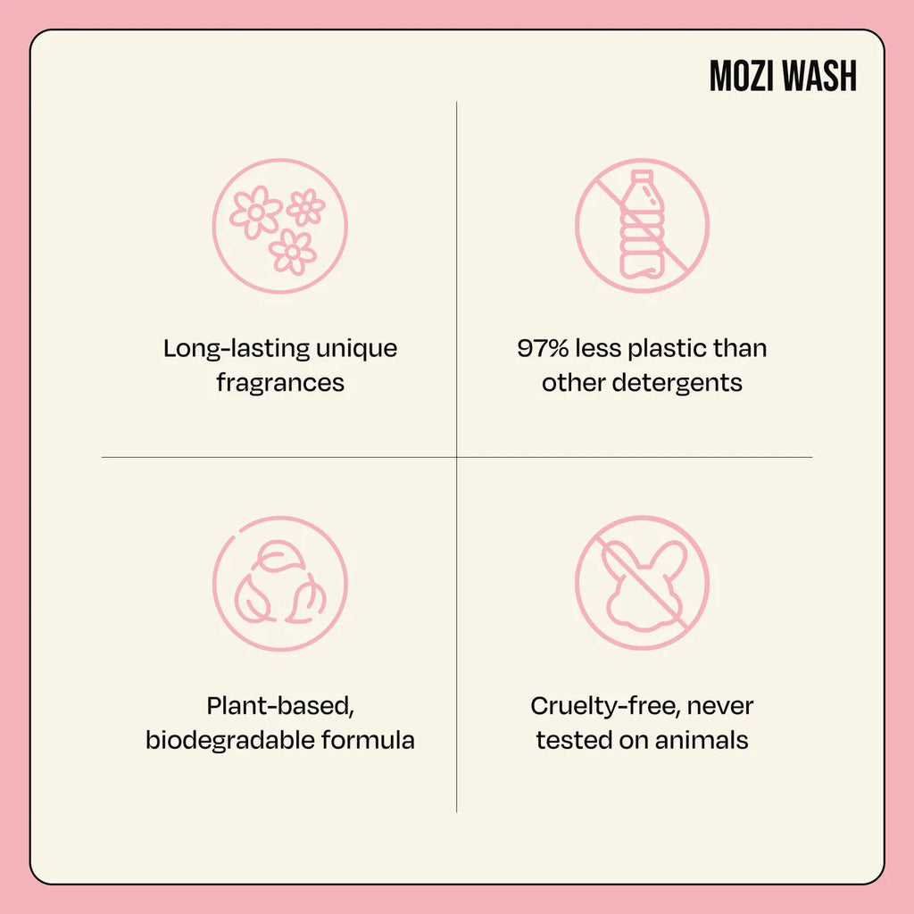 Desert Poppy — MOZI Wash Laundry Detergent