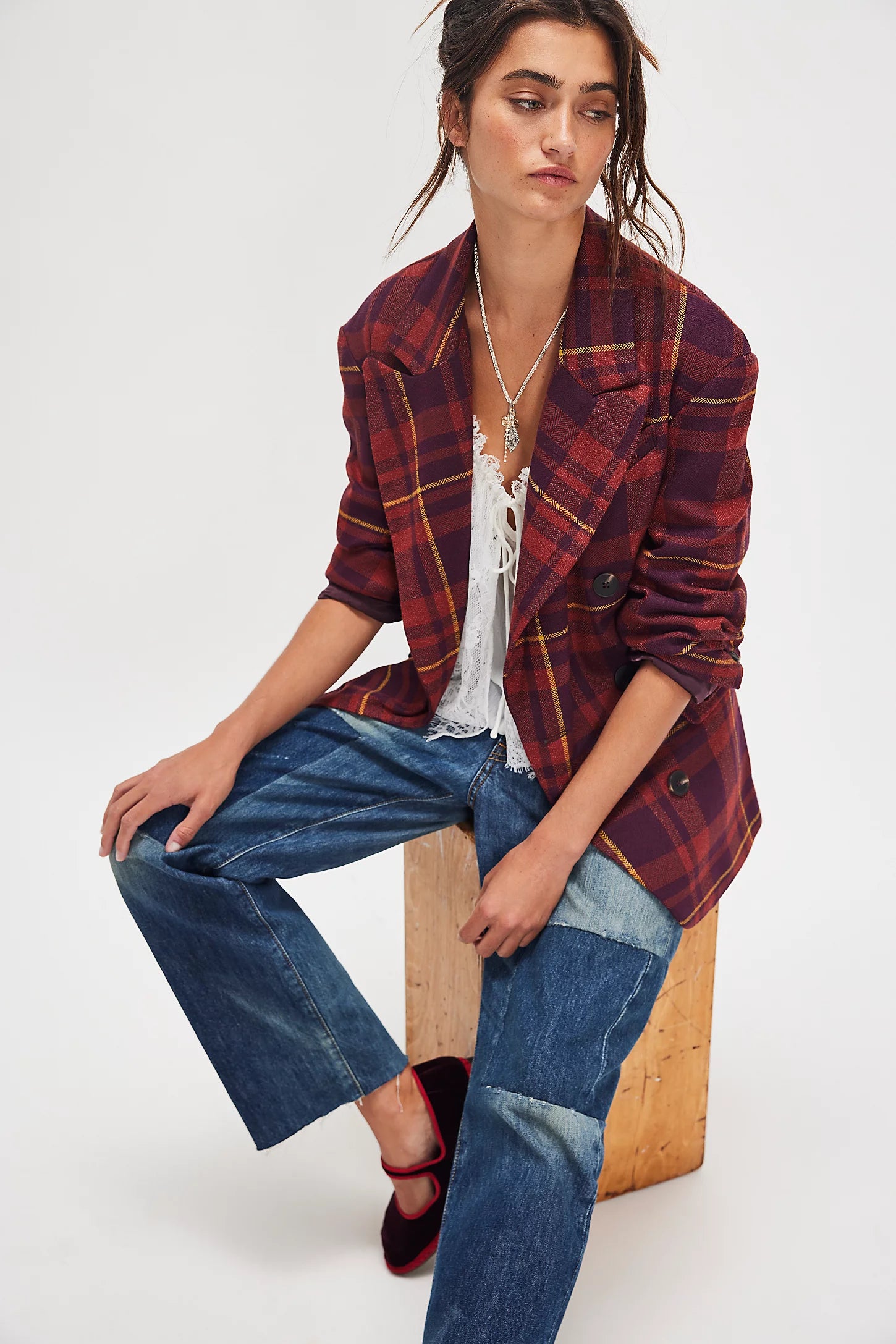 Dean Double-Breasted Blazer
