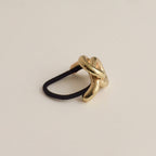 Gold Eternal Loop Ponytail Hair Tie
