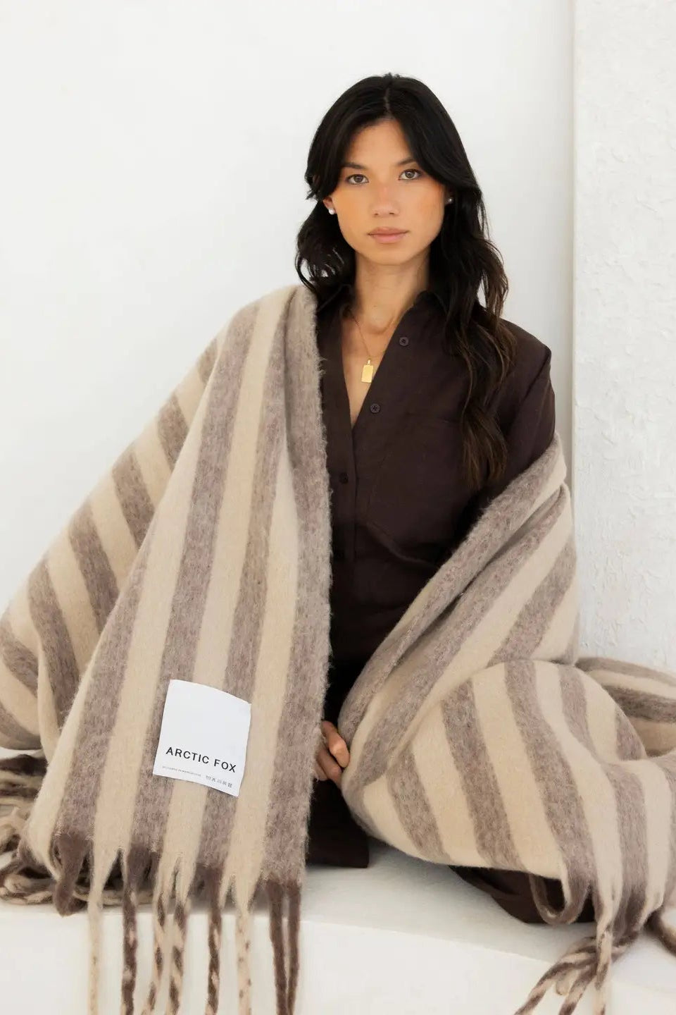 The Wool Stripe Throw