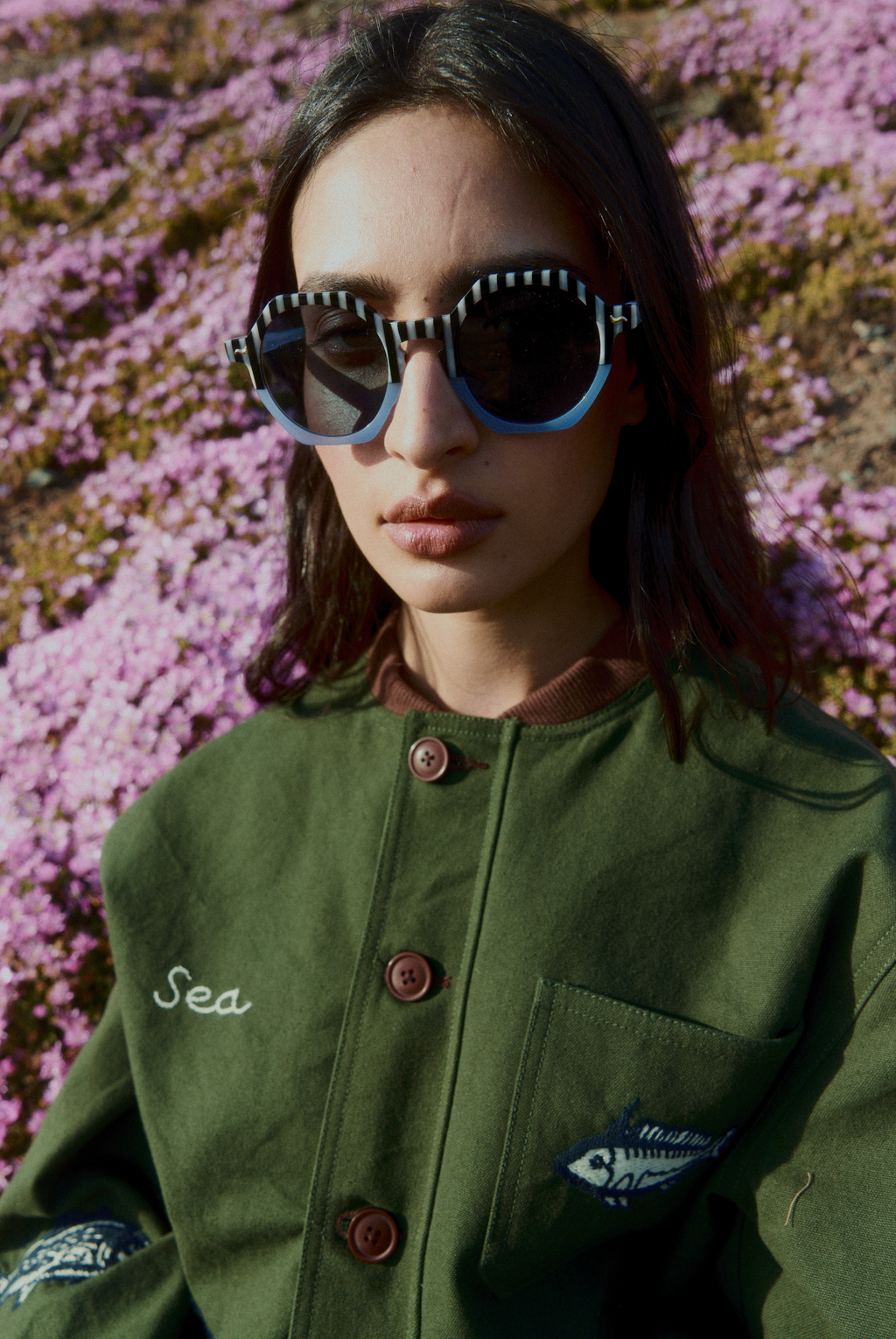 Millie Pool Boy Blues Sunglasses
