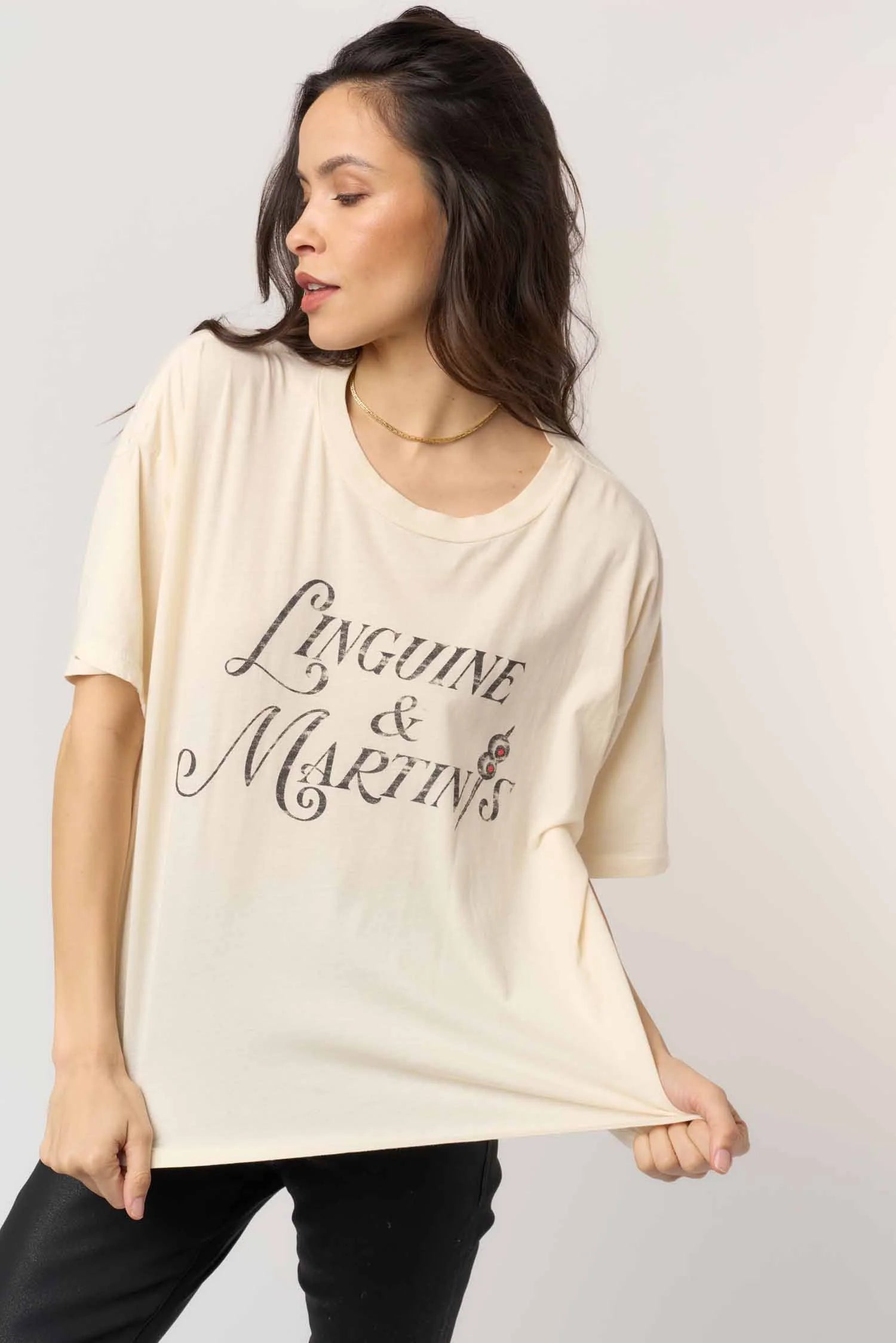 Linguine & Martinis Perfect BF Tee