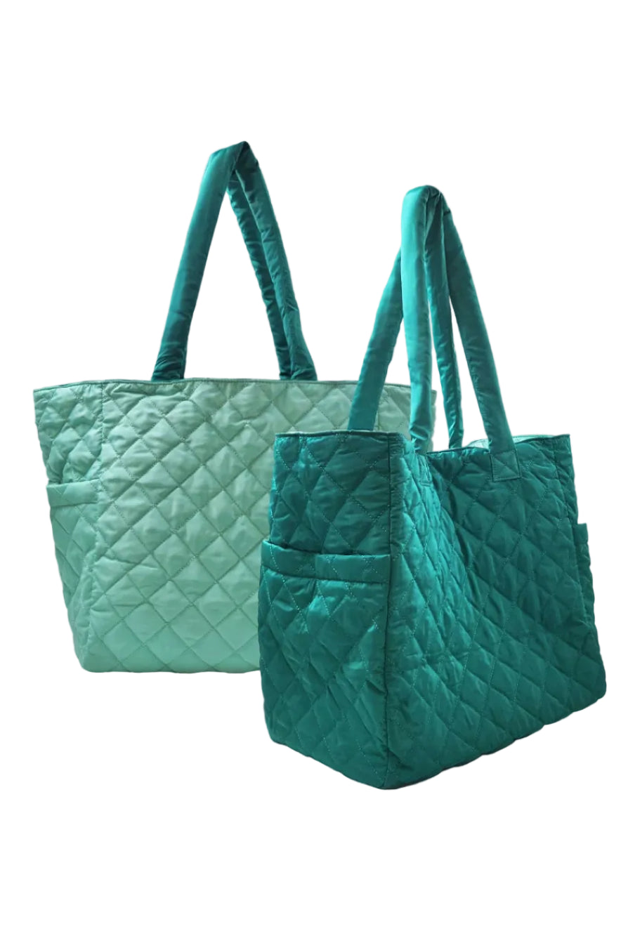 Riva Large Reversible Nylon Tote