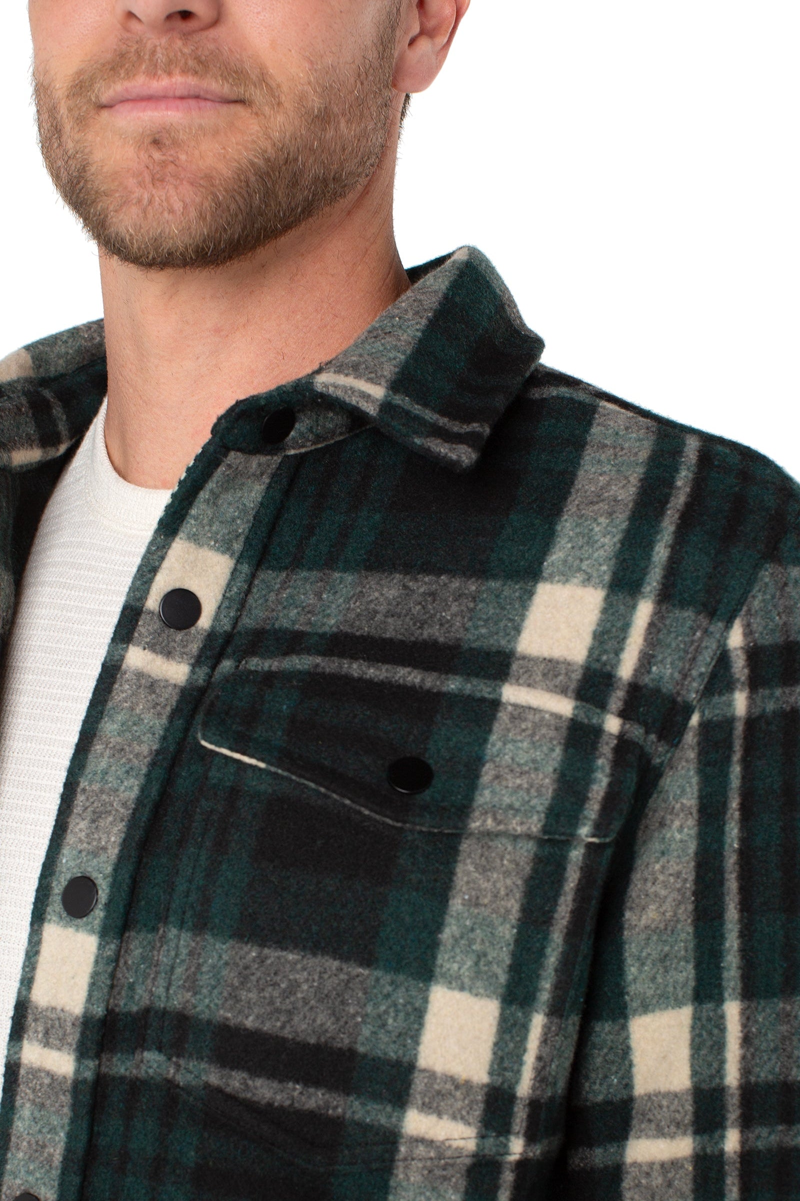 Plaid Shirt Jacket