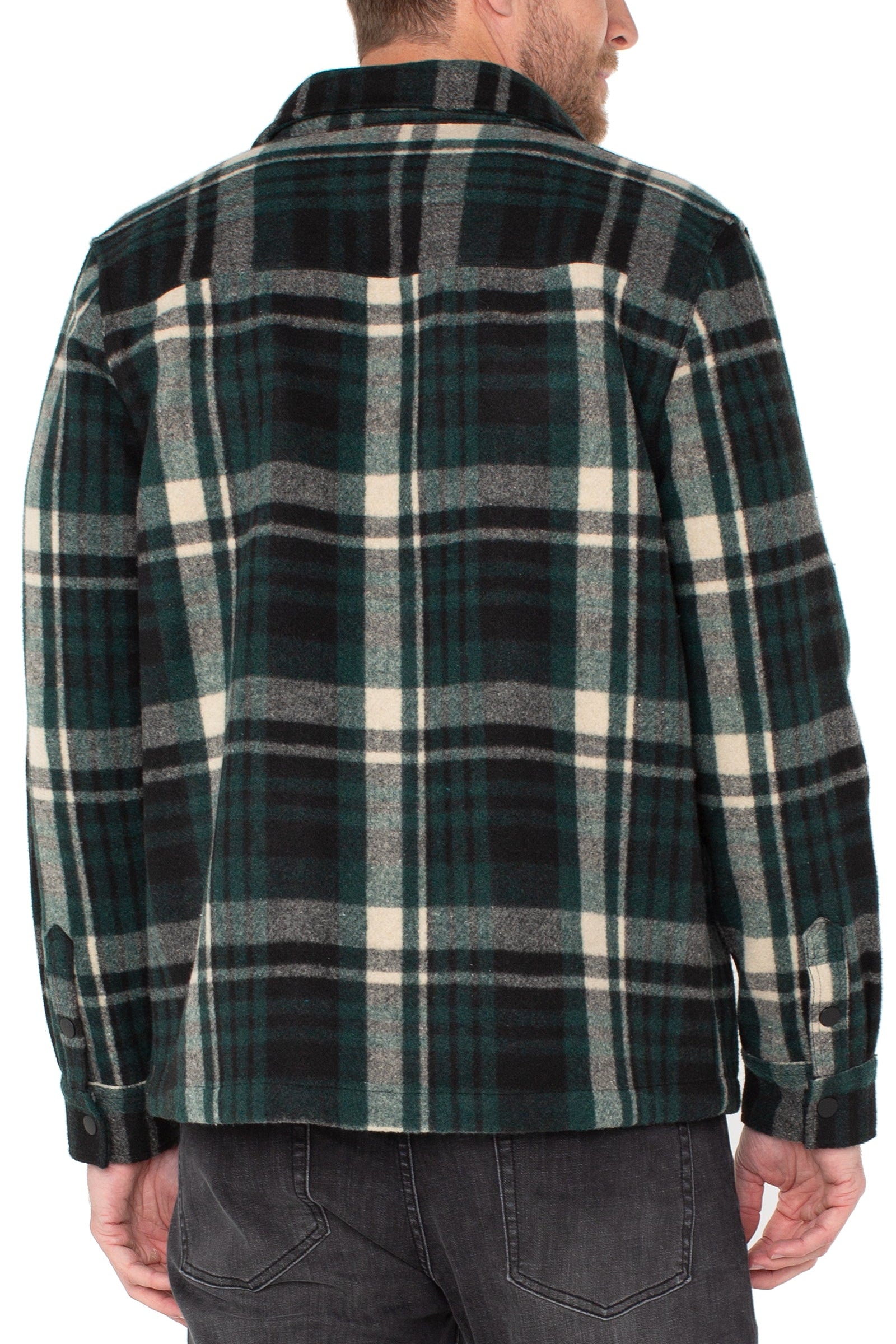 Plaid Shirt Jacket